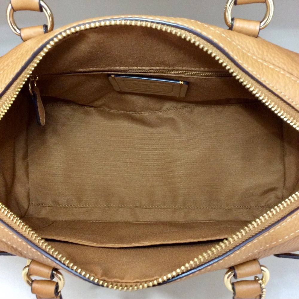 Authentic Coach Rowan Satchel With Diary Embroidery Medium Handbag Purse - Picture 10 of 13